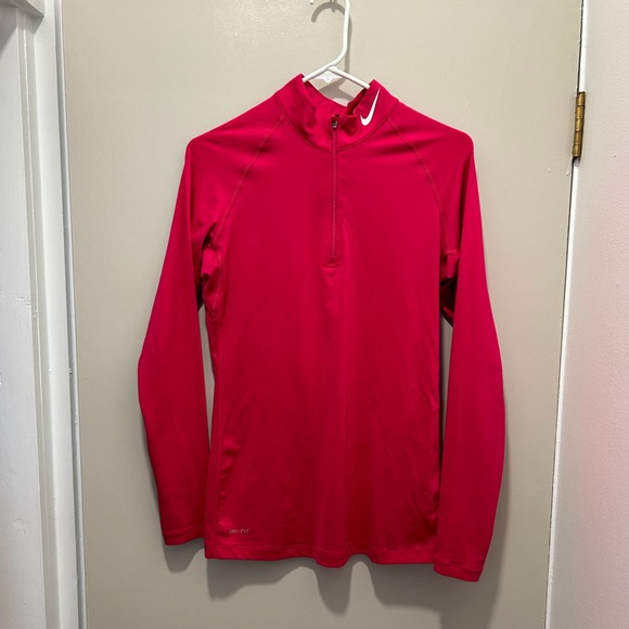 Nike Quarter Zip Pullover Pink. Women’s Medium. - Picture 1 of 5
